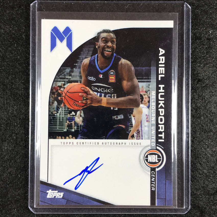 2023-24 Topps NBL ARIEL HUKPORTI Autograph No. AH