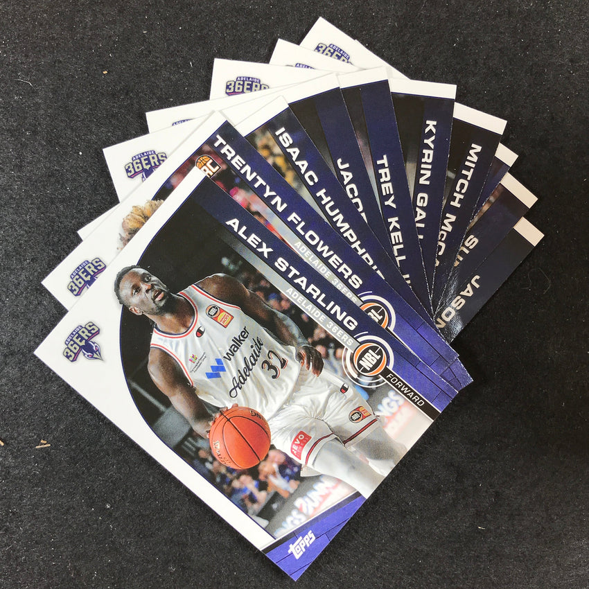 2023-24 Topps NBL ADELAIDE 36ERS Base Team Set #1-#10
