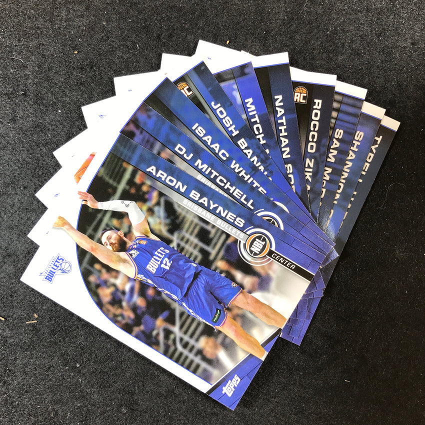 2023-24 Topps NBL BRISBANE BULLETS Base Team Set #11-#20