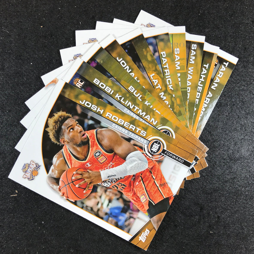 2023-24 Topps NBL CAIRNS TAIPANS Base Team Set #21-#30