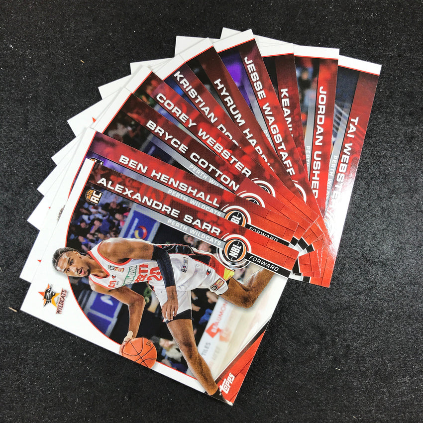 2023-24 Topps NBL PERTH WILDCATS Base Team Set #61-#70