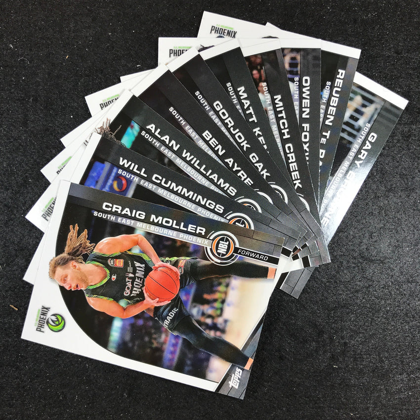 2023-24 Topps NBL SOUTH EAST MELBOURNE PHOENIX Base Team Set #71-#80