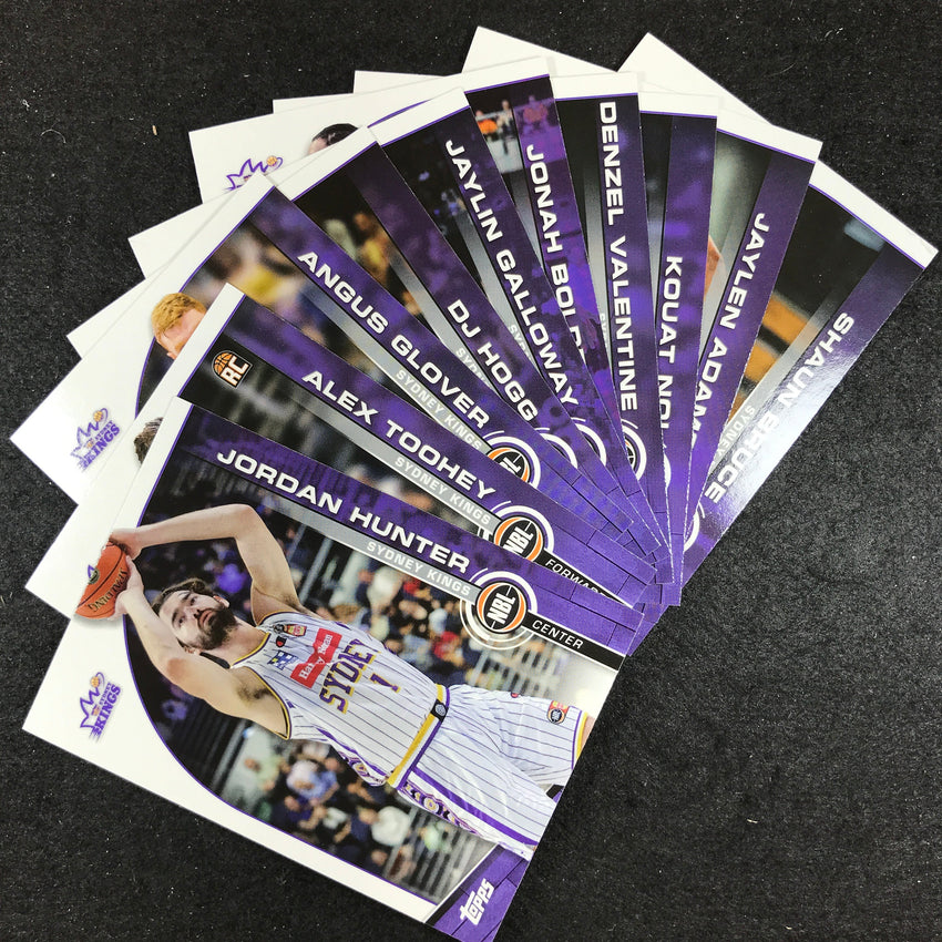 2023-24 Topps NBL SYDNEY KINGS Base Team Set #81-#90