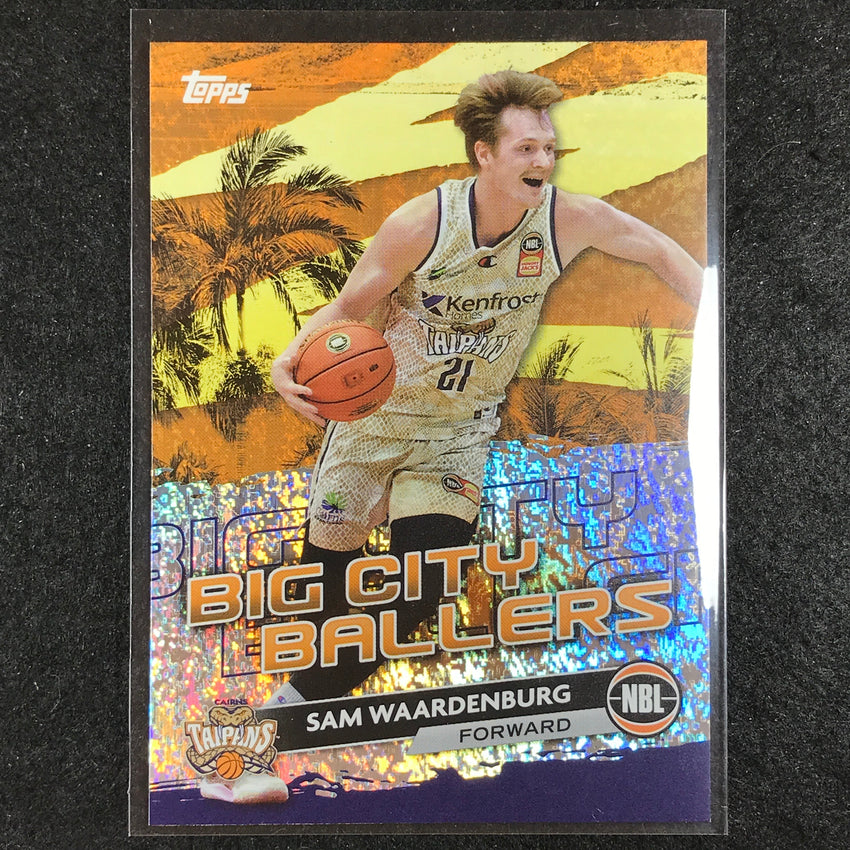 2023-24 Topps NBL SAM WAARDENBURG Big City Ballers Opal #7