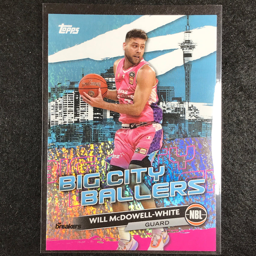 2023-24 Topps NBL WILL MCDOWELL-WHITE Big City Ballers Opal #15