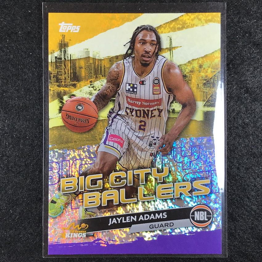 2023-24 Topps NBL JAYLEN ADAMS Big City Ballers Opal #21