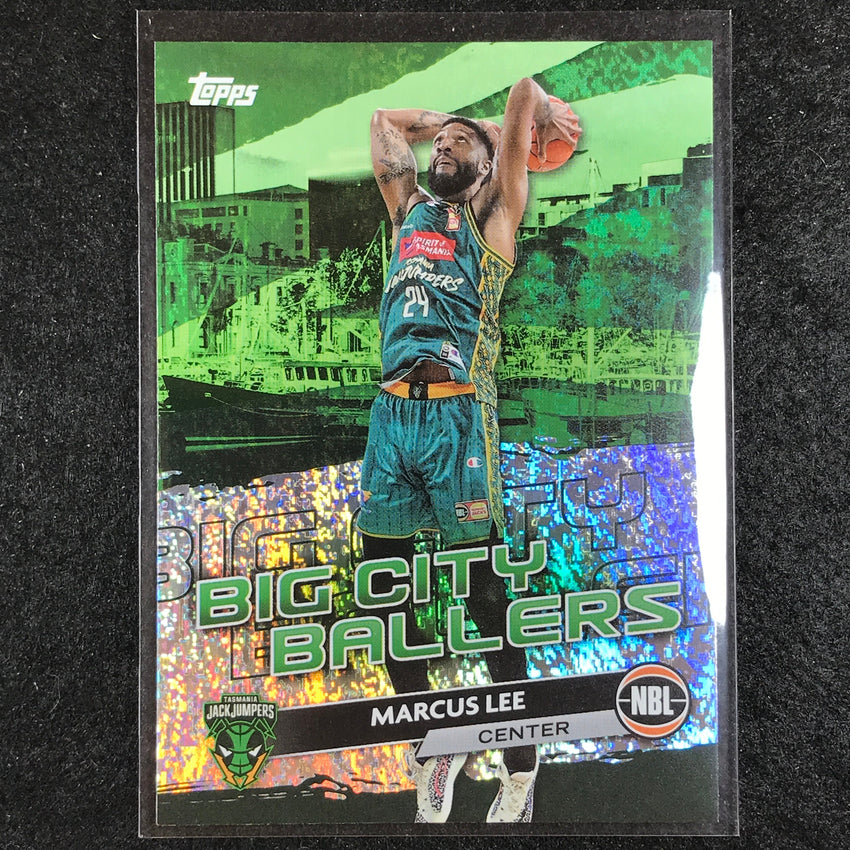 2023-24 Topps NBL MARCUS LEE Big City Ballers Opal No. 23