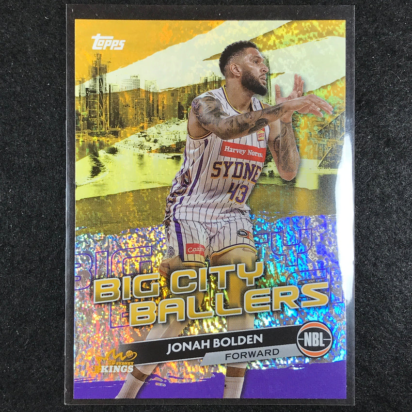2023-24 Topps NBL JONAH BOLDEN Big City Ballers Opal No. 25