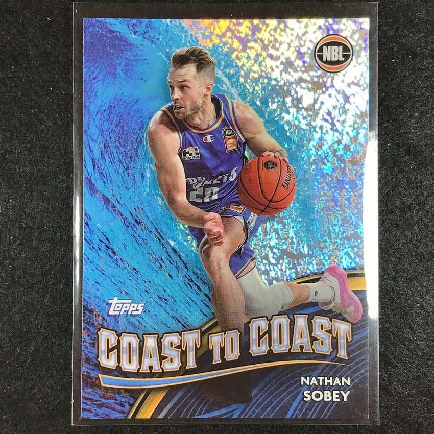 2023-24 Topps NBL NATHAN SOBEY Coast to Coast Opal No. 9