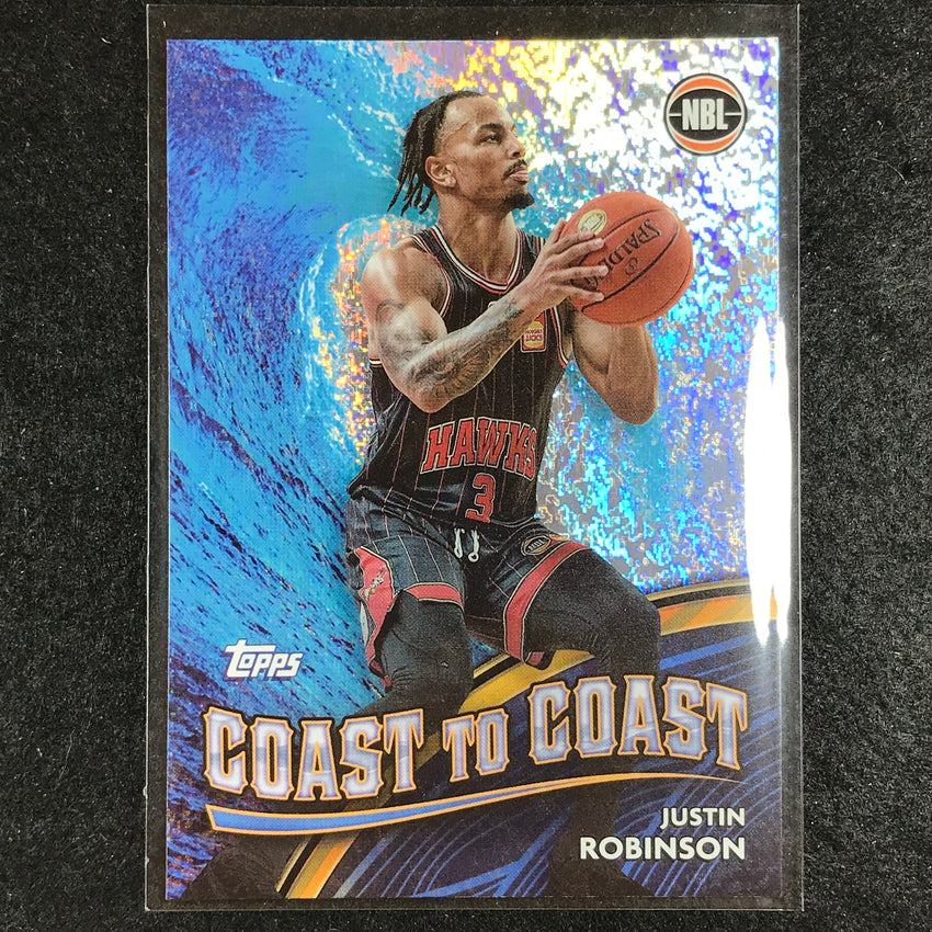 2023-24 Topps NBL JUSTIN ROBINSON Coast to Coast Opal #15