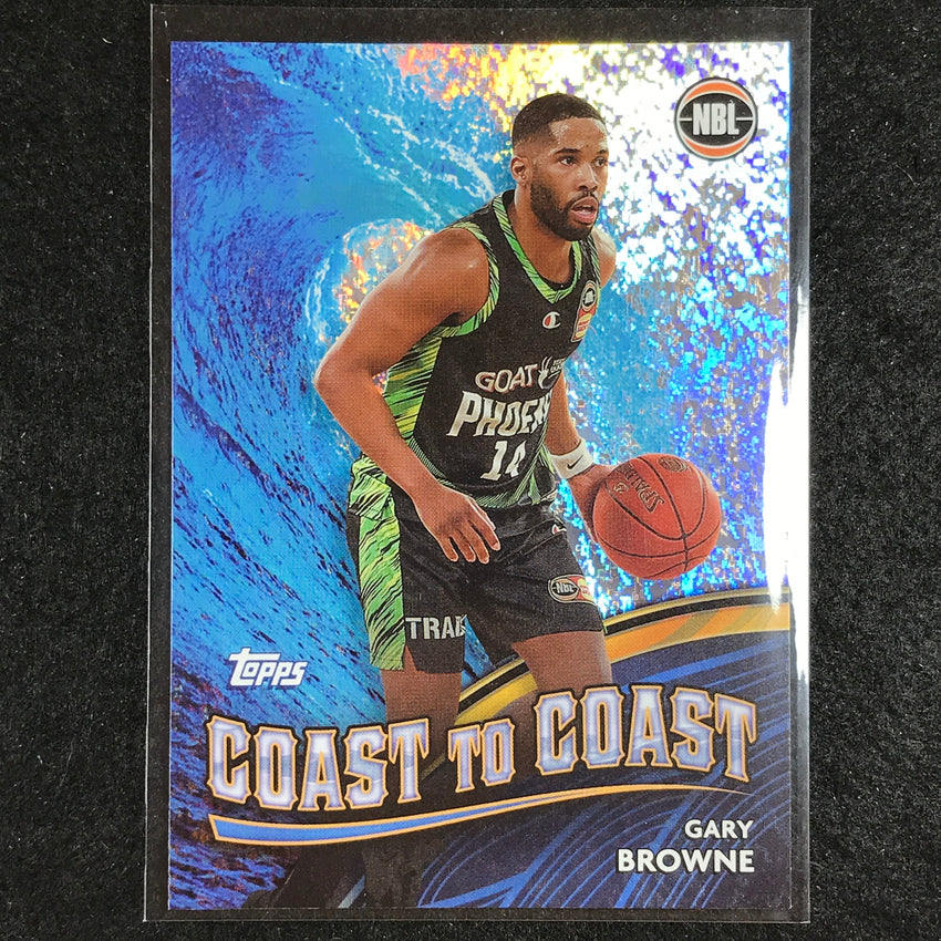 2023-24 Topps NBL GARY BROWNE Coast to Coast Opal No. 22