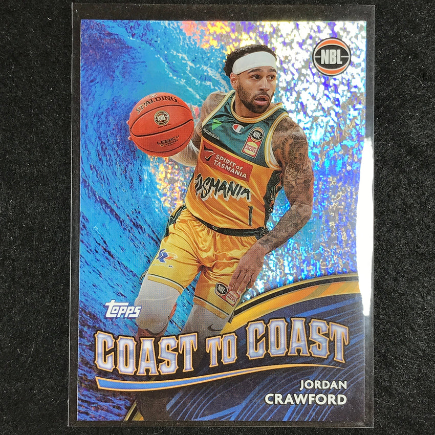 2023-24 Topps NBL JORDAN CRAWFORD Coast to Coast Opal No. 27
