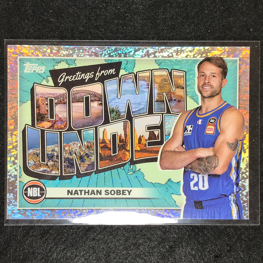 2023-24 Topps NBL NATHAN SOBEY Down Under Opal No. 1