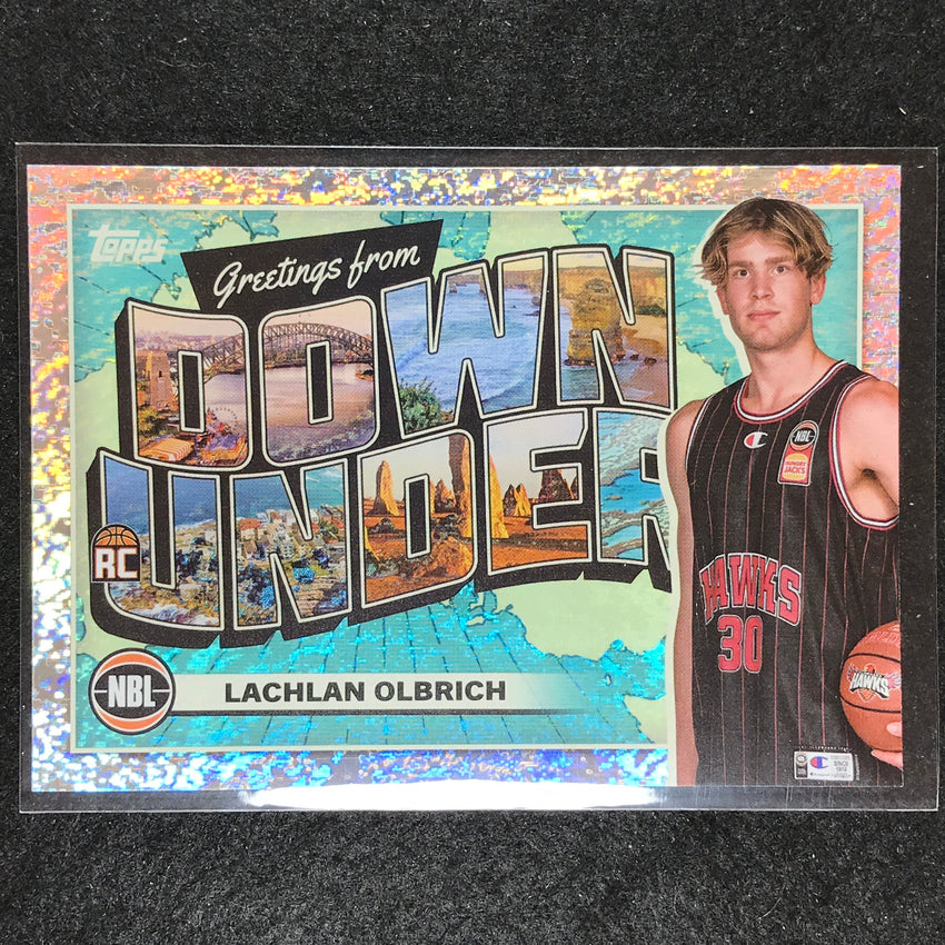 2023-24 Topps NBL LACHLAN OLBRICH Down Under Rookie Opal #11