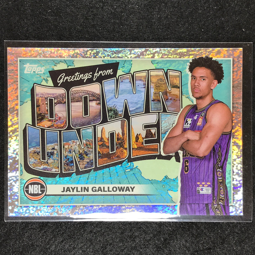 2023-24 Topps NBL JAYLIN GALLOWAY Down Under Opal No. 18