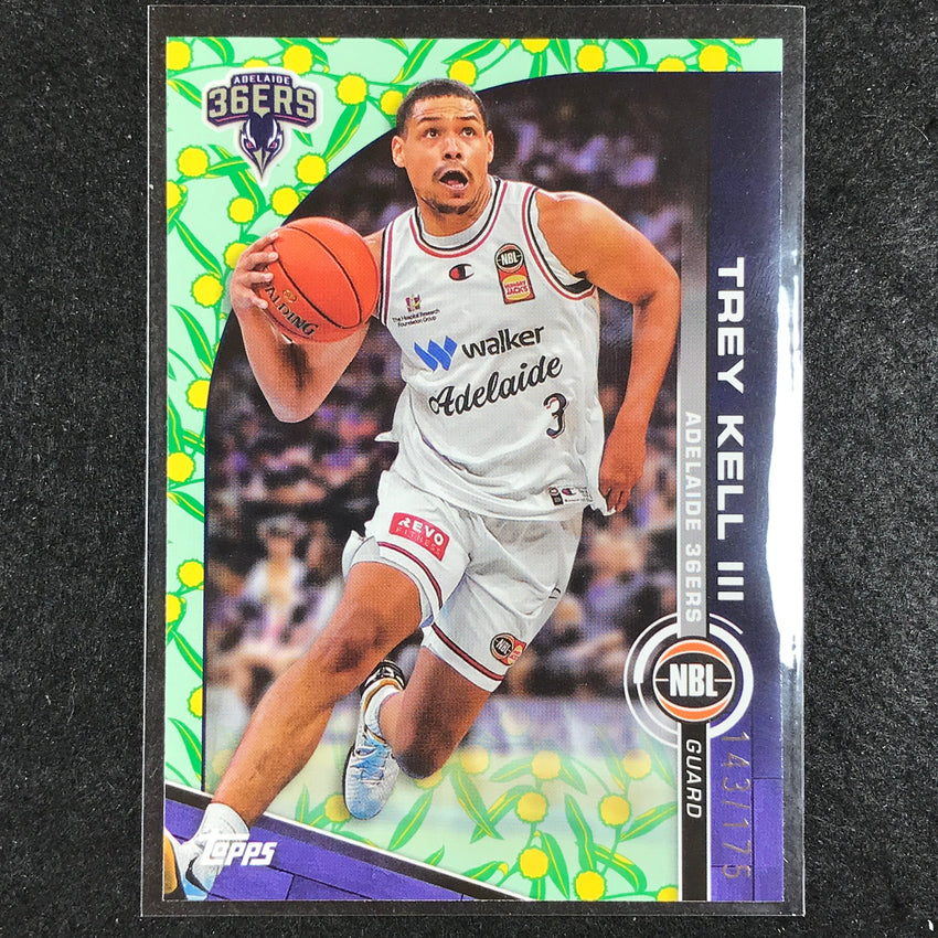 2023-24 Topps NBL TREY KELL III Base Golden Wattle 143/175 #5