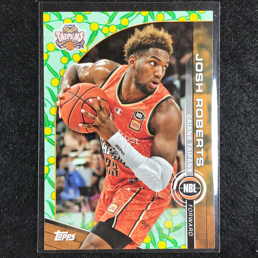 2023-24 Topps NBL JOSH ROBERTS Base Golden Wattle 37/175 #21