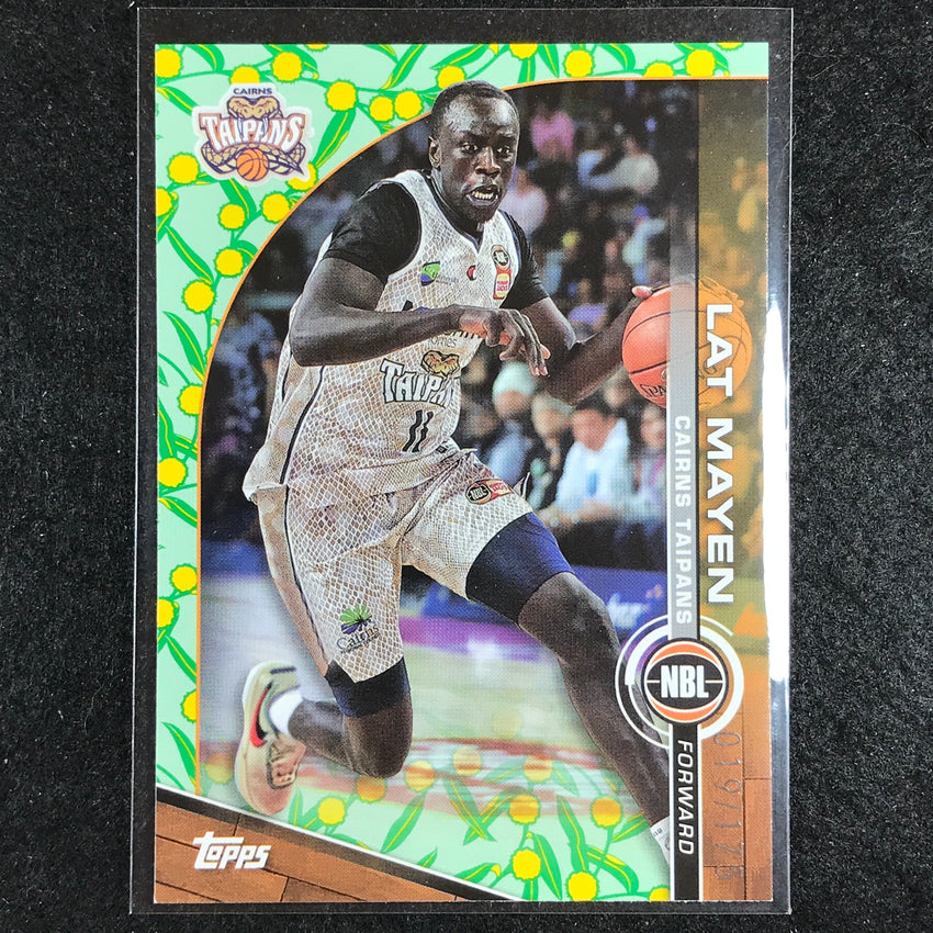2023-24 Topps NBL LAT MAYEN Base Golden Wattle 19/175 #25