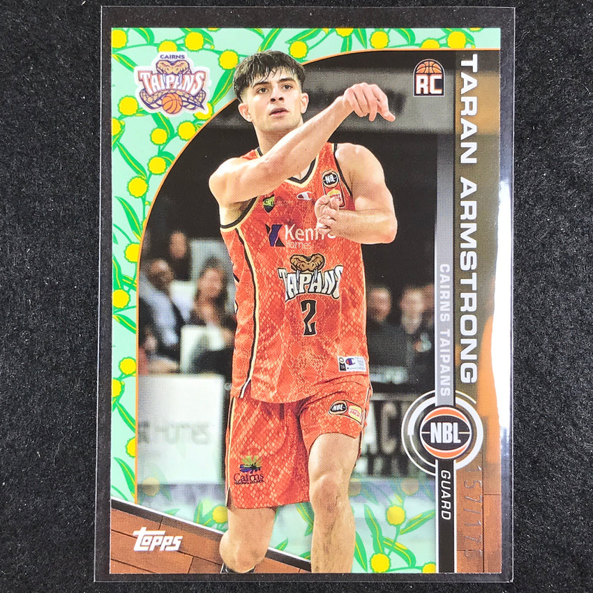 2023-24 Topps NBL TARAN ARMSTRONG Rookie Base Golden Wattle 157/175 No. 30