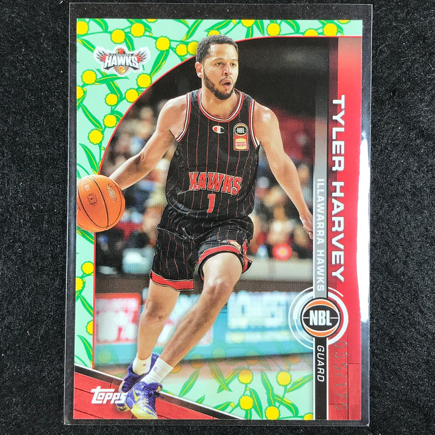 2023-24 Topps NBL TYLER HARVEY Base Golden Wattle 55/175 #38