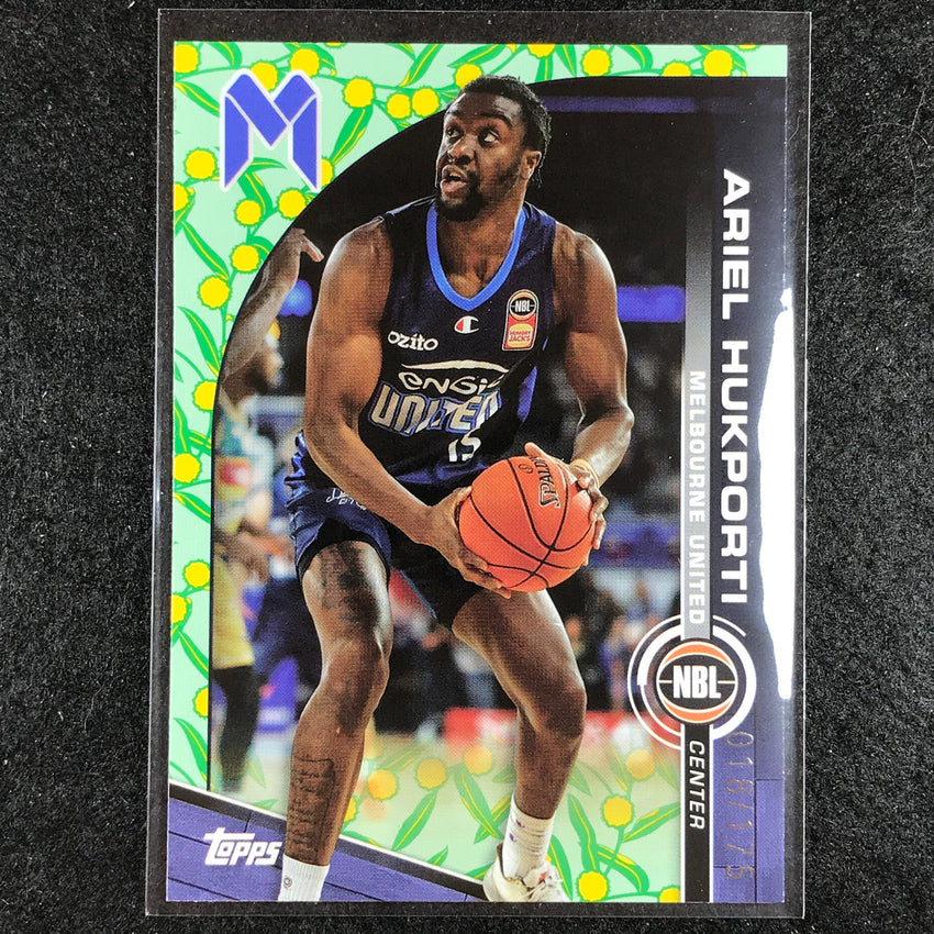 2023-24 Topps NBL ARIEL HUKPORTI Base Golden Wattle 18/175 No. 42
