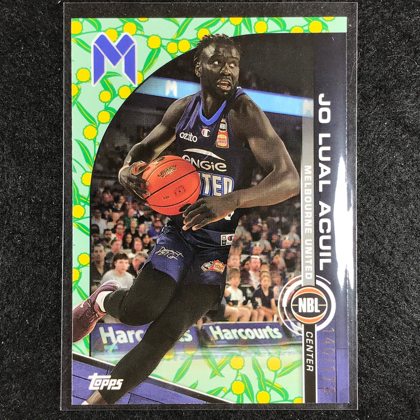 2023-24 Topps NBL JO LUAL ACUIL Base Golden Wattle 140/175 No. 46