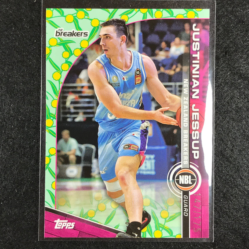 2023-24 Topps NBL JUSTINIAN JESSUP Base Golden Wattle 147/175 #55