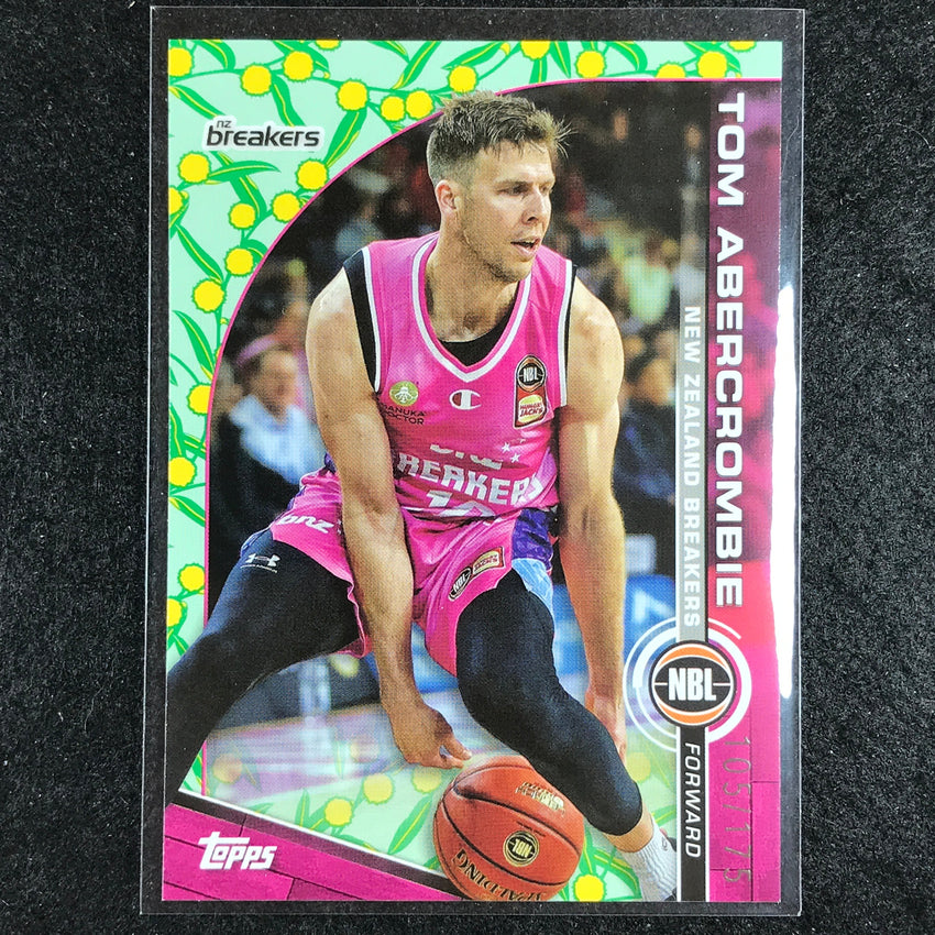 2023-24 Topps NBL TOM ABERCROMBIE Base Golden Wattle 105/175 No. 59