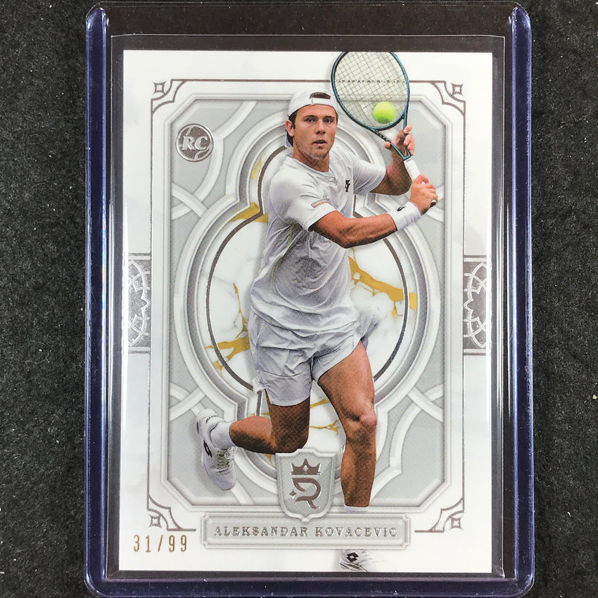 2024 Topps Royalty Tennis ALEKSANDAR KOVACEVIC Base 31/99 #60