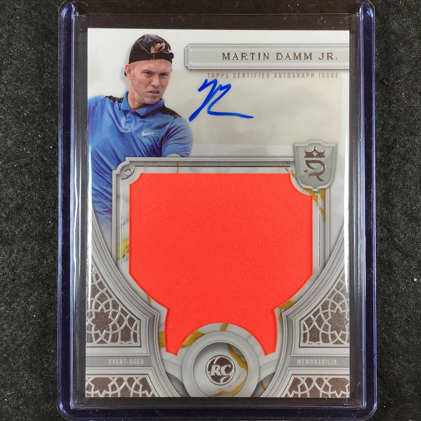 2024 Topps Royalty Tennis MARTIN DAMM JR. Rookie Relic Auto Base 2/75