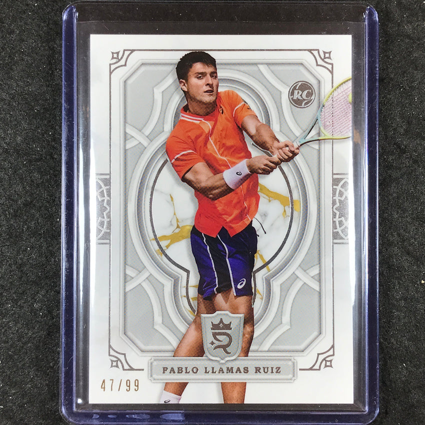 2024 Topps Royalty Tennis PABLO LLAMAS RUIZ Rookie Base 47/99 #92
