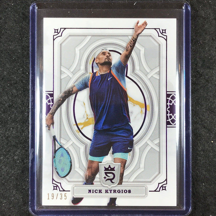 2024 Topps Royalty Tennis NICK KYRGIOS Base Purple 19/35 #13