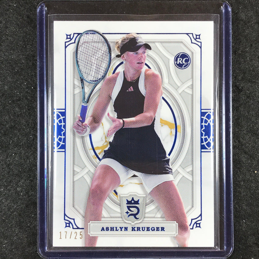 2024 Topps Royalty Tennis ASHLYN KRUEGER Rookie Base Blue 17/25 #21
