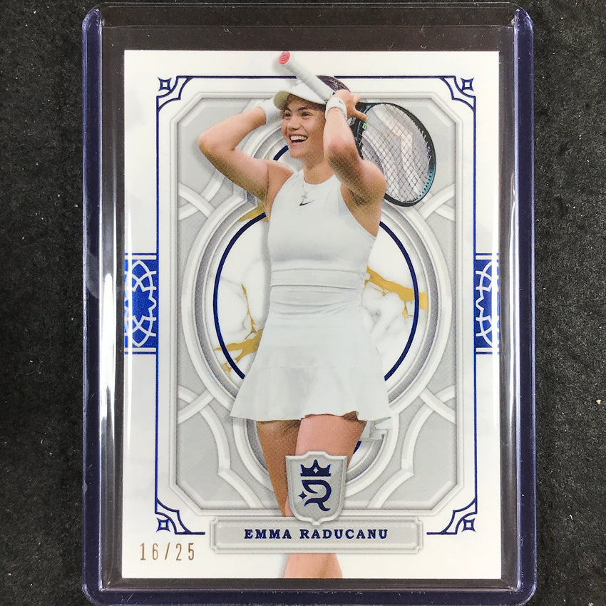 2024 Topps Royalty Tennis EMMA RADUCANU Base Blue 16/25 #26