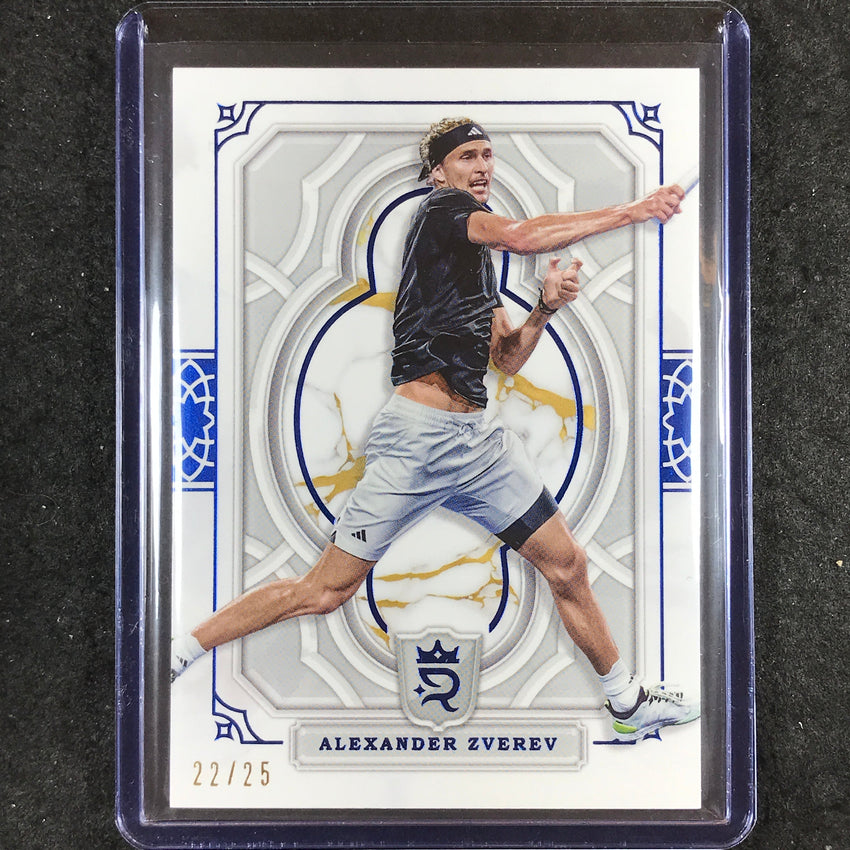 2024 Topps Royalty Tennis ALEXANDER ZVEREV Base Blue 22/25 #79