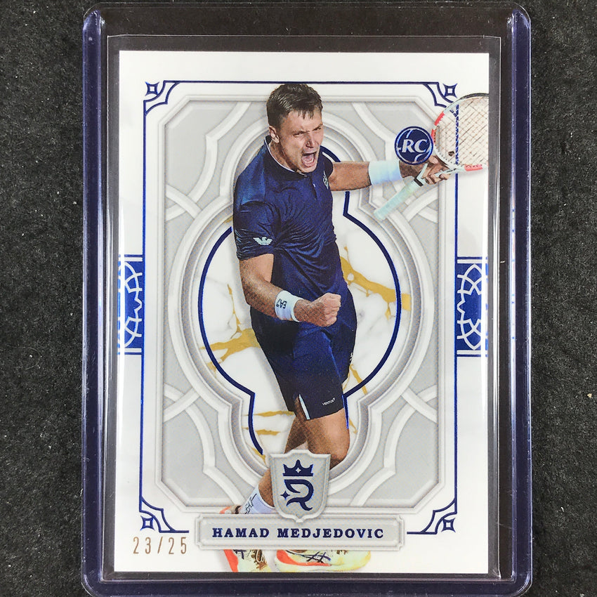 2024 Topps Royalty Tennis HAMAD MEDJEDOVIC Rookie Base Blue 23/25 #82