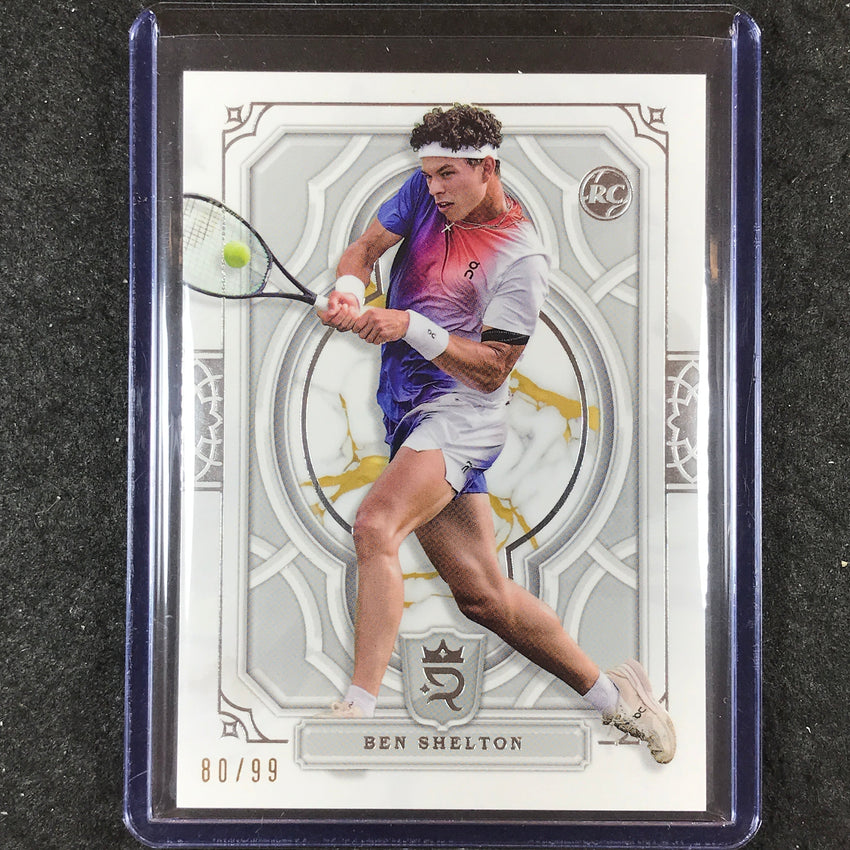 2024 Topps Royalty Tennis BEN SHELTON Rookie Base 80/99 #3