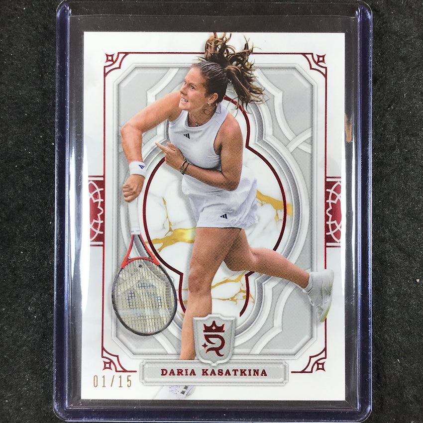 2024 Topps Royalty Tennis DARIA KASATKINA Base Red 1/15 #24