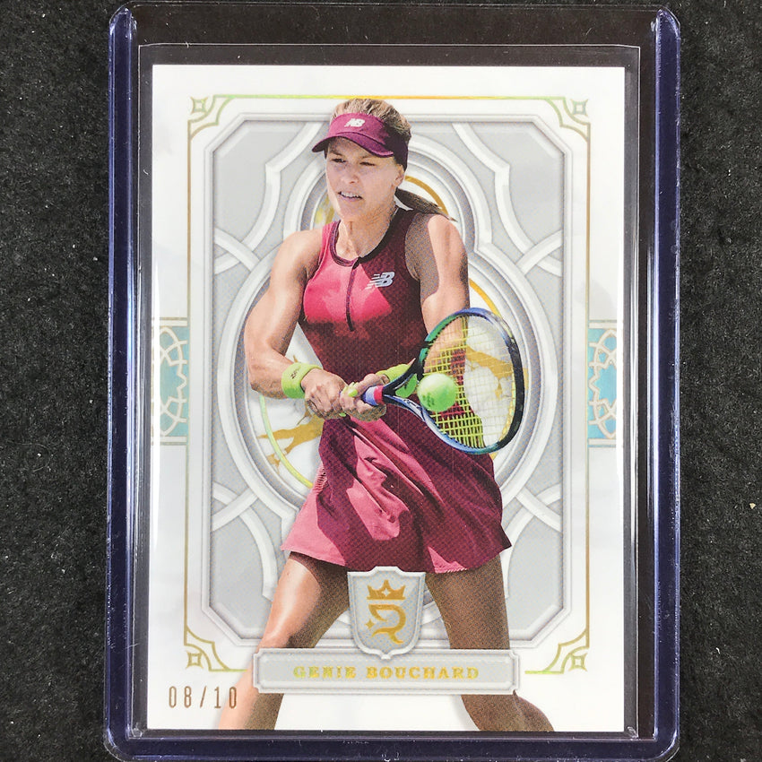2024 Topps Royalty Tennis GENIE BOUCHARD Base Gold 8/10 #51