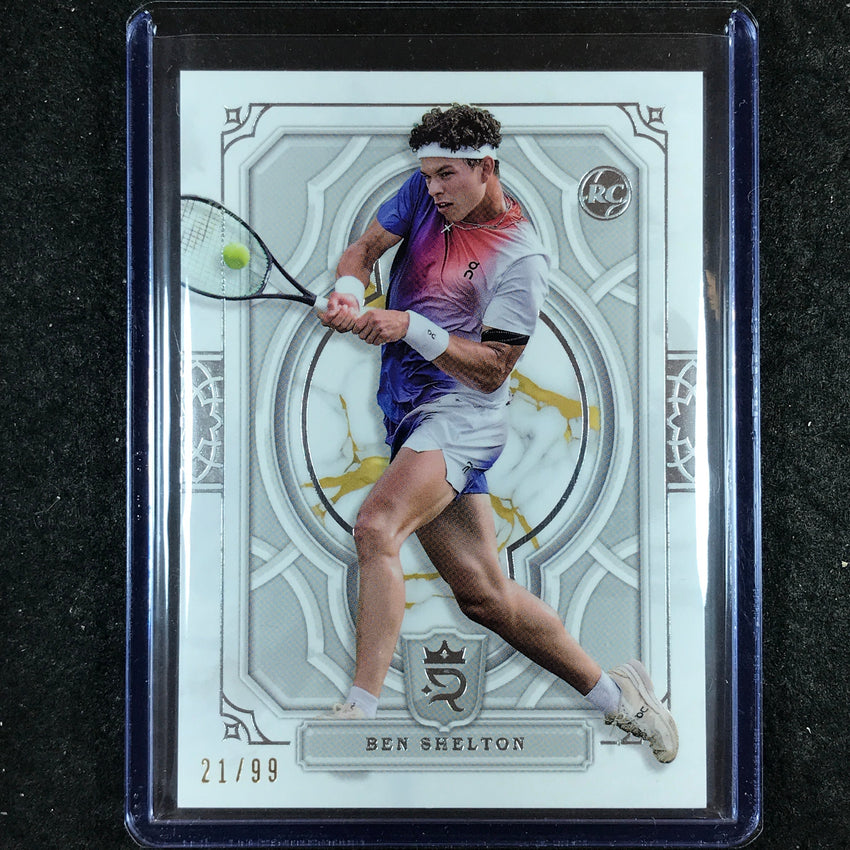 2024 Topps Royalty Tennis BEN SHELTON Rookie Base 21/99 #3
