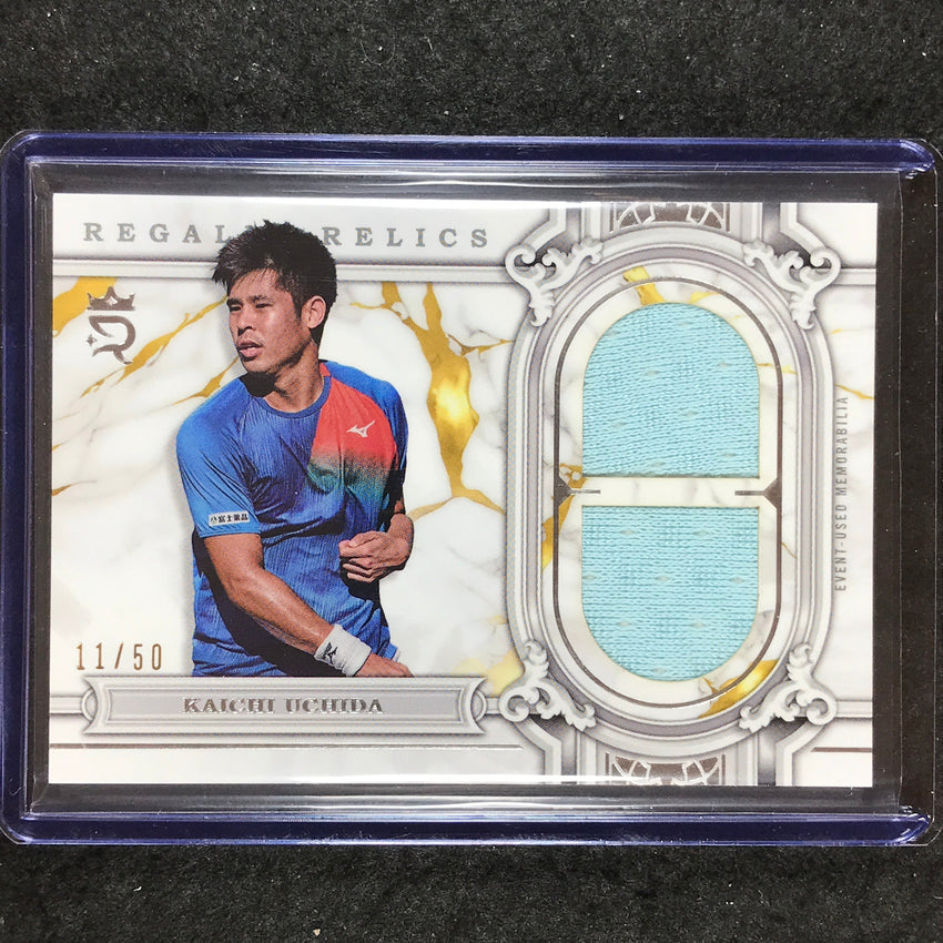 2024 Topps Royalty Tennis KAICHI UCHIDA Regalia Relics Base 11/50