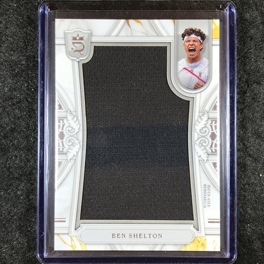 2024 Topps Royalty Tennis BEN SHELTON Relic Jewels Base 71/75