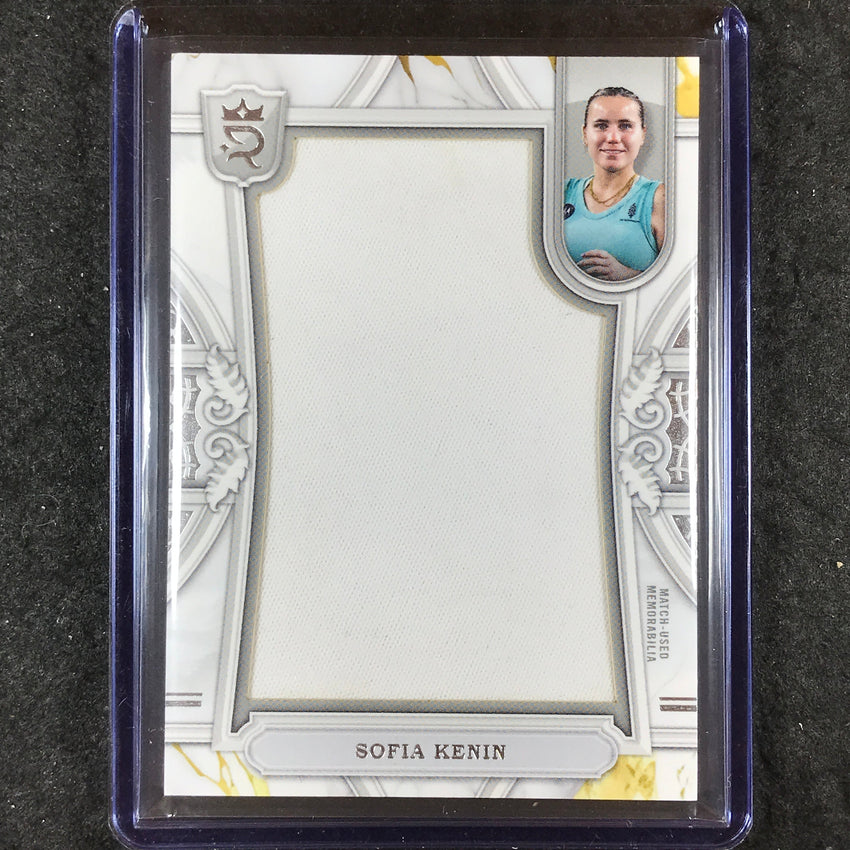 2024 Topps Royalty Tennis SOFIA KENIN Relic Jewels Base 41/75