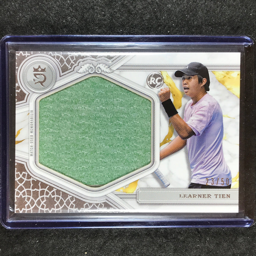 2024 Topps Royalty Tennis LEARNER TIEN Rookie Jumbo Relic Base 23/50