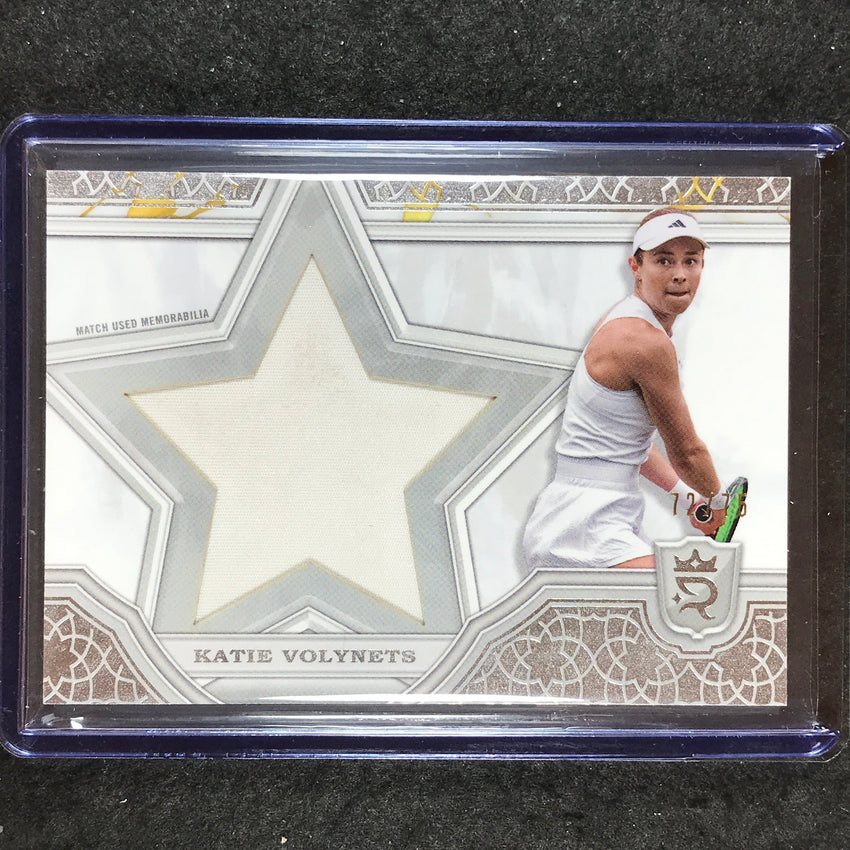 2024 Topps Royalty Tennis KATIE VOLYNETS Star Relics Base 72/75