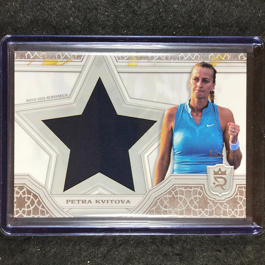 2024 Topps Royalty Tennis PETRA KVITOVA Star Relics Base 60/75