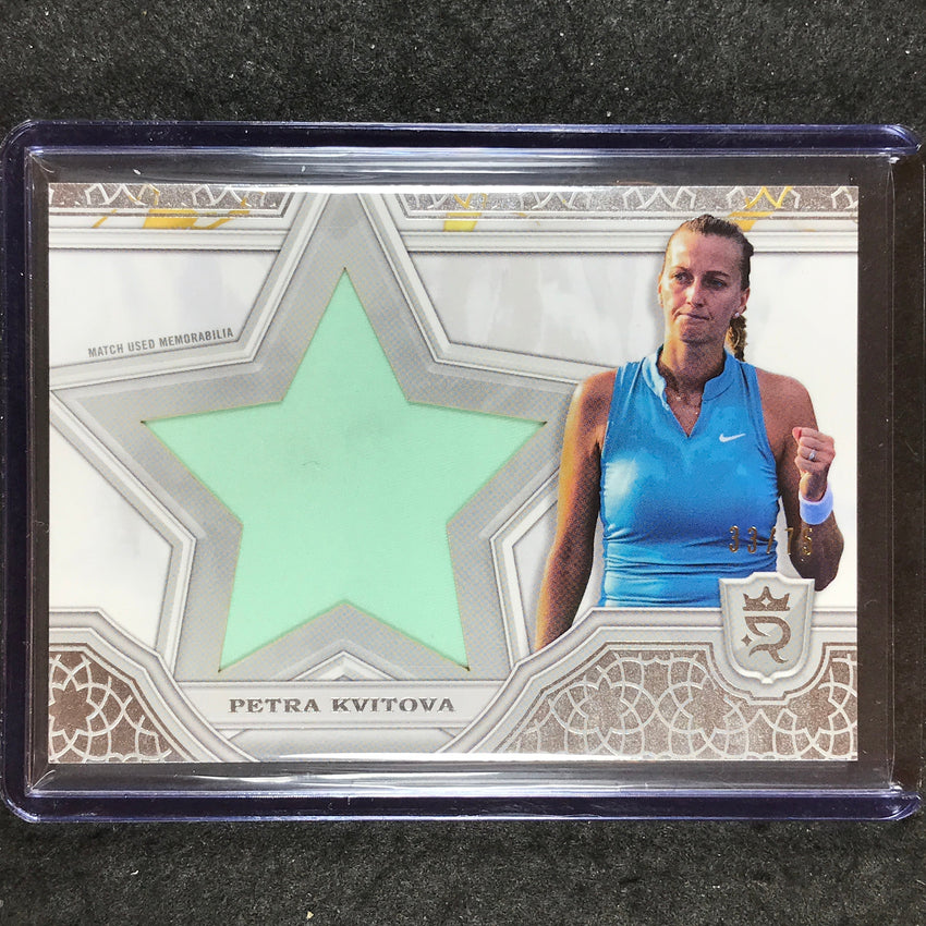 2024 Topps Royalty Tennis PETRA KVITOVA Star Relics Base 33/75