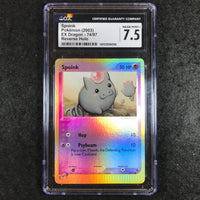 CGC 7.5 Spoink - 74/97 - Reverse Holo EX Dragon 086