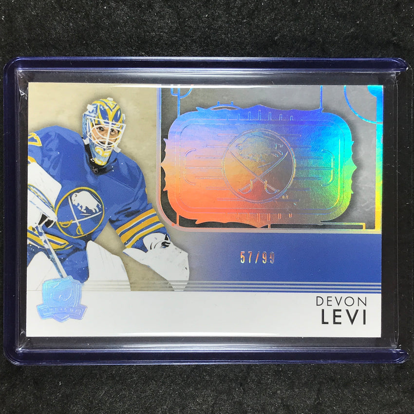 2023-24 The Cup Hockey DEVON LEVI Rookie Rink Gallery 57/99 #RGDL-V3