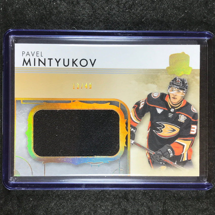 2023-24 The Cup Hockey PAVEL MINTYUKOV Rookie Rink Gallery Jersey 13/49